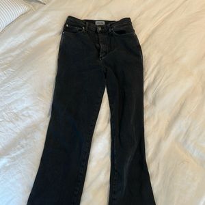 Agolde Black Pinch Waist Jean